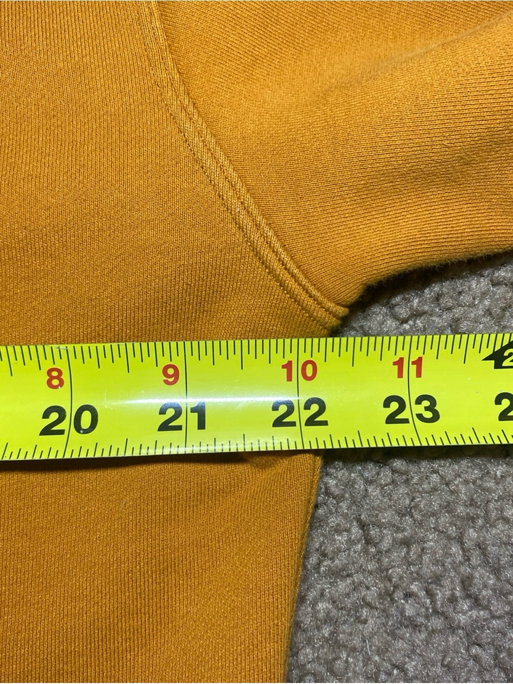 Lululemon Crewneck Sweatshirt Womens Orange Long Sleeve See Measurements - Picture 3 of 4